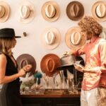 Hats Selection - A Couple Shopping for Hats